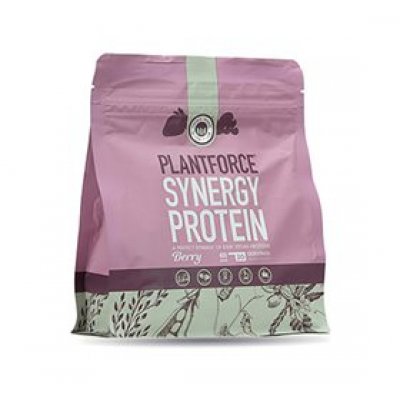 Plantforce Protein bær Synergy • 400g.