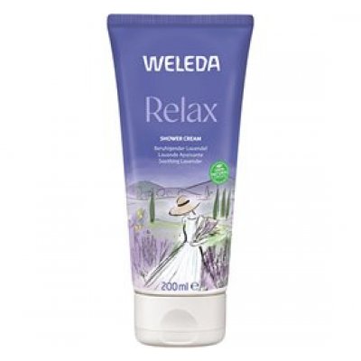 Weleda Relax Shower Cream Lavender 200 ml.   X