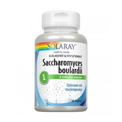 Solaray Saccharomyces boulardii • 60 kap. DATOVARE 04/2024