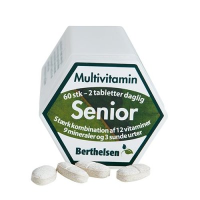Berthelsen Senior Multivitamin 60 tabl.