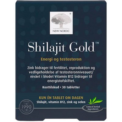 New Nordic Shilajit Gold 30 tabl. 