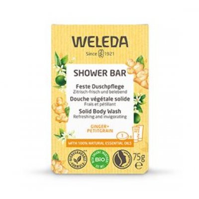 Weleda Shower Bar Ginger • 75 g. 