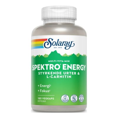 Solaray Spektro Energy 180 kaps.  