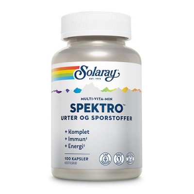 Solaray Spektro MultiVitaMin 100 kaps.