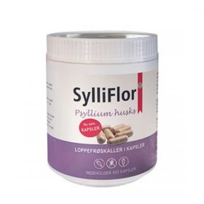 SylliFlor Psyllium husks - Loppefrøskaller - 500 kap.