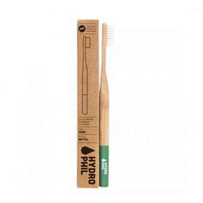 Tandbørste bambus grøn • 1 stk