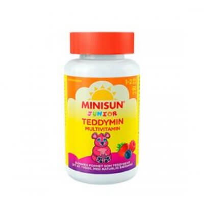 Minisun Teddymin Multivitamin Junior 60 gum 