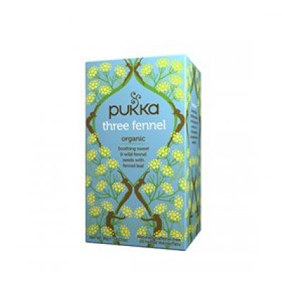 Pukka Three fennel te Ø • 20 br. DATOVARE 05/2024