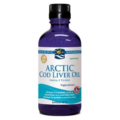 Arctic Cod Liver Oil m. appelsin • 237 ml.