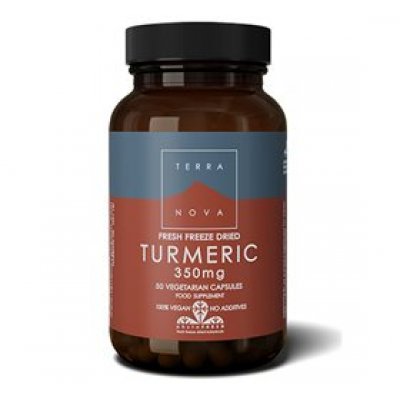 Terranova Turmeric 350 mg • 50 kapsler