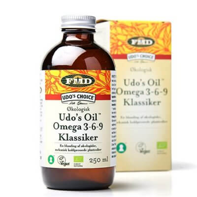 Udo's Choice 3-6-9 • 250 ml.  Bedst før 28/12-2025