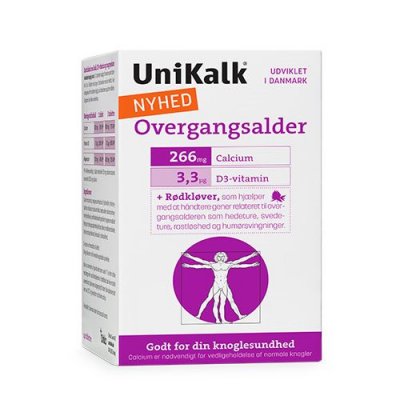 Unikalk Overgangsalder 90 tabletter