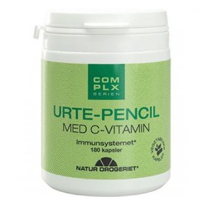 ND Urte-penCil m. C-vitamin • 180 kaps.