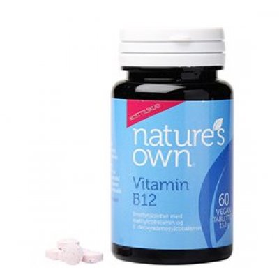 Natures Own Vitamin B12 Vegan smeltetablet 60 tab.