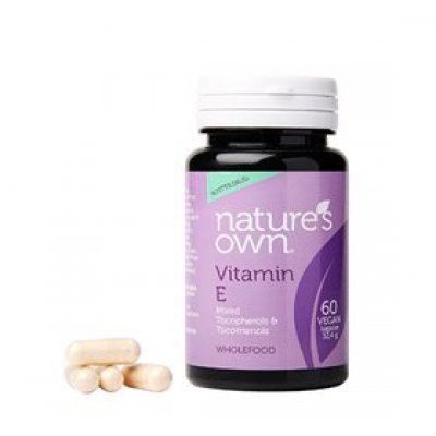 Natures Own Vitamin E 60 kap.