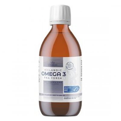 VitaOil Icelandic Omega 3 Fra Torsk - 280 ml.