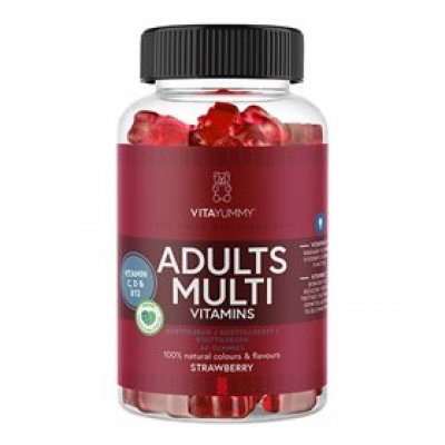 VitaYummy Adults Multivitamin Strawberry 60 gum.