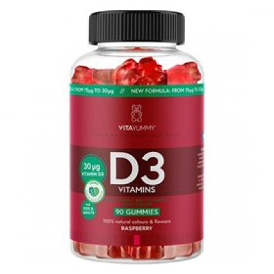 VitaYummy D3 (Raspberry) 60 gum.  DATOVARE 11/2025