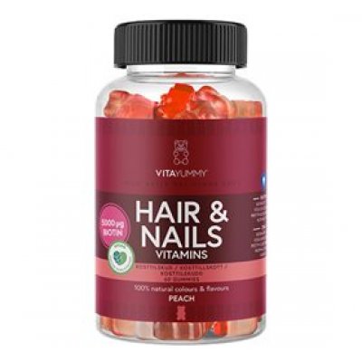 VitaYummy Hair & Nails Peach 60 gum.