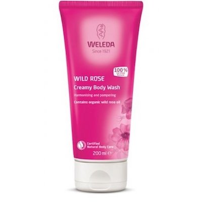 Weleda Wild Rose Creamy Body Wash • 200 ml. 