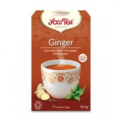 Yogi Tea Ginger Ø  • 17 br.  DATOVARE 30/06-2025