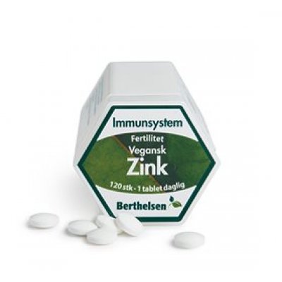 Berthelsen Zink 20 mg • 120 tab.