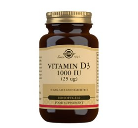 5: Solgar D3-vitamin 25 mcg softgel - 100 kap.