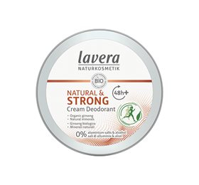 Se Lavera Deo Cream STRONG &bull; 50ml. hos Helsegrossisten.dk