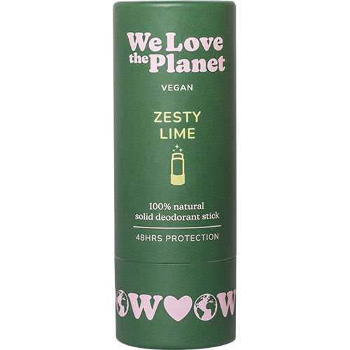 We love the planet Deo Stick zesty Lime 40g. vegan We love the planet Deo Stick zesty Lime 40g. vegan