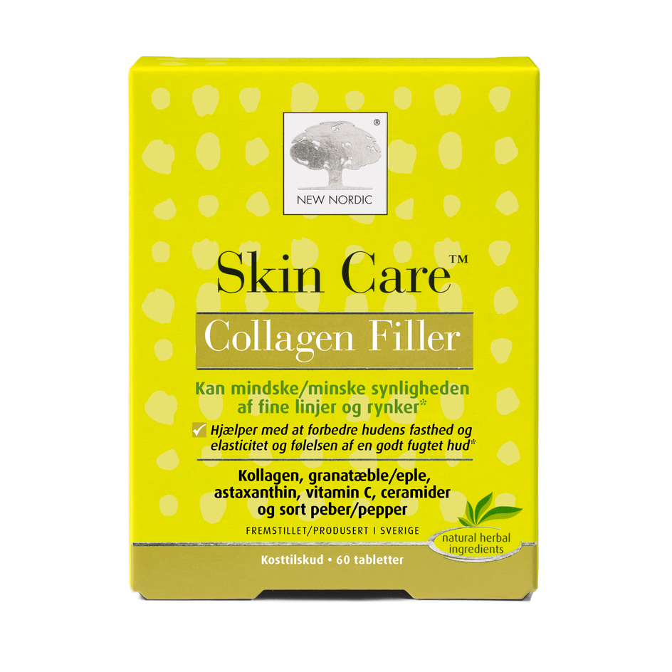 Billede af New Nordic Skin Care&trade; Collagen Filler &bull; 60 tabl. - BESKADET EMBALLAGE