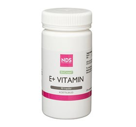Se NDS E+ E-vitamin &bull; 90 tab. hos Helsegrossisten.dk