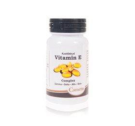 Se Camette E-Vitamin Complex (90 tabletter) hos Helsegrossisten.dk