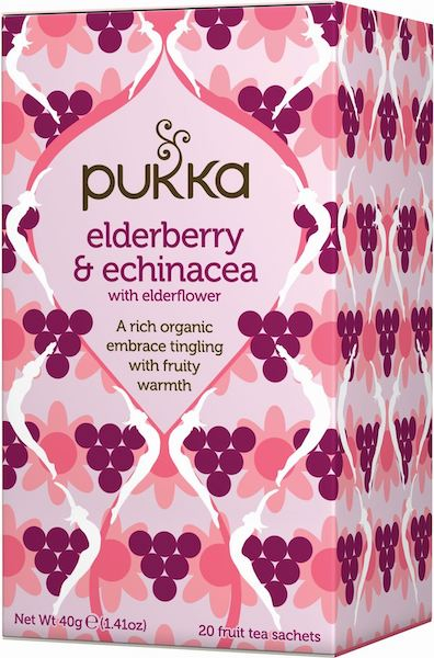 Pukka Elderberry & Echinacea te Ø • 20 br.