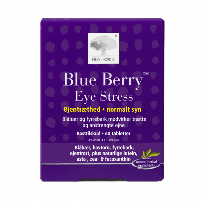 New Nordic Blue Berry&trade; Eye Stress DATOVARE 12/2024