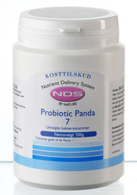 Se NDS Probiotic Panda 2 Tarmflora 200 gram hos Helsegrossisten.dk