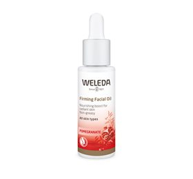 Se Weleda Facial Oil Firming Pomegranate 30 ml. hos Helsegrossisten.dk