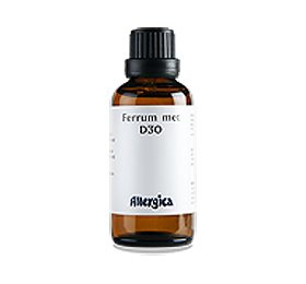 UDSALG Allergica Ferrum met. D30 • 50 ml. køb billig