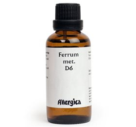 UDSALG Allergica Ferrum met. D6 • 50 ml. køb billig