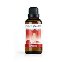 UDSALG Allergica Ferrum phos. D12 Cellesalt 3 • 50ml. køb billig