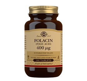 5: Solgar Folinsyre (Folacin) 400 mcg (250 tabletter)