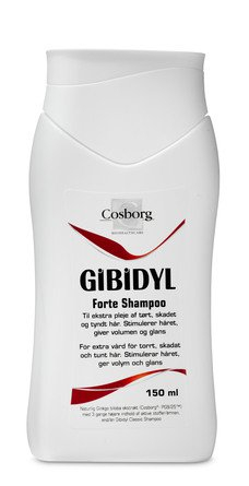 Se Cosborg Gibidyl Forte Shampoo &bull; 150 ml. hos Helsegrossisten.dk