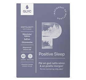 UDSALG Glyc Positive Sleep 40 tabletter køb billig