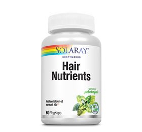 Se Solaray Hair Nutrients &bull; 60 kap. hos Helsegrossisten.dk