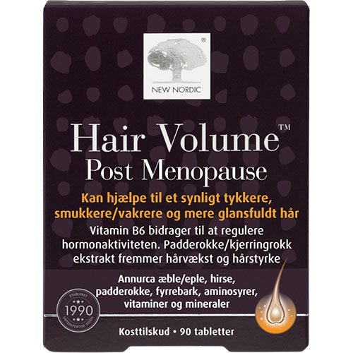 UDSALG New Nordic Hair Volume Post Menopause 90 tabletter køb billig