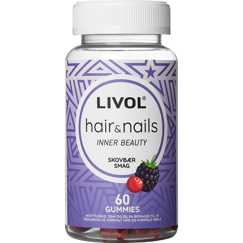 Billede af Livol Hair and Nails Gummies - 60 stk