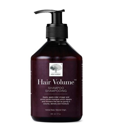 Se New Nordic Hair Volume&trade; Shampoo 500 ml hos Helsegrossisten.dk