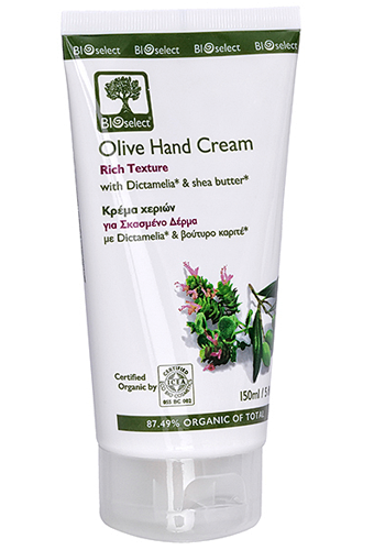 Bioselect Olive Hand Cream, rich texture - 150 ml.