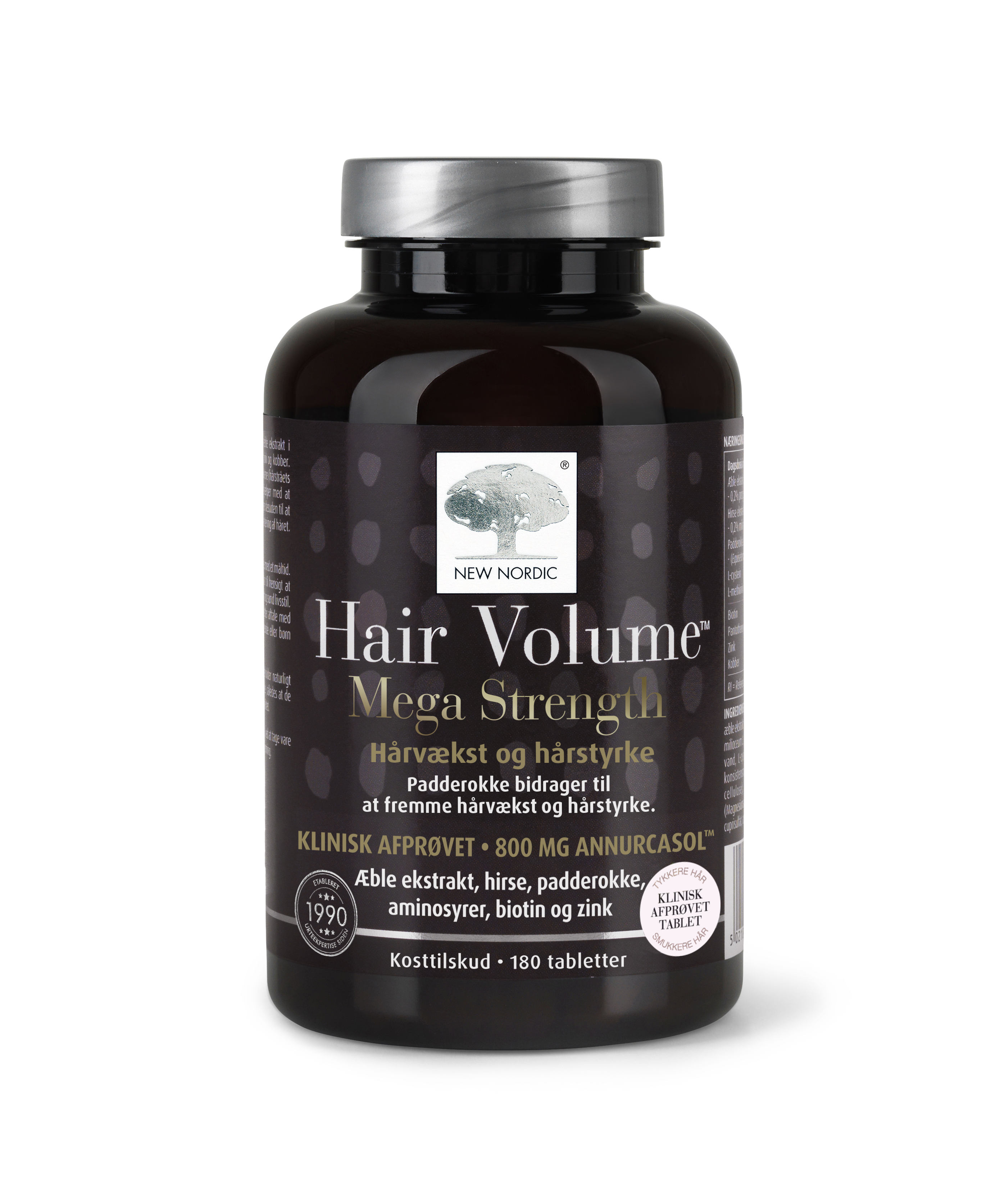 New Nordic Hair Volume Mega Strength 180 tabl. New Nordic Hair Volume Mega Strength 180 tabl.