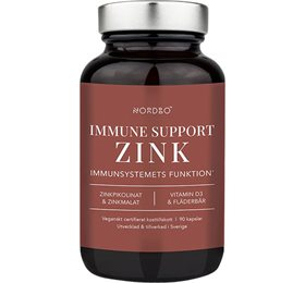 Nordbo Immune Support Zink 90 kap