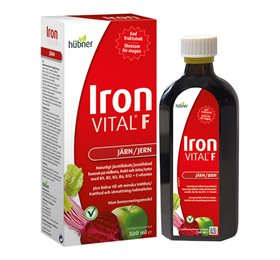 UDSALG Hübner Iron VITAL F 500 ml. køb billig